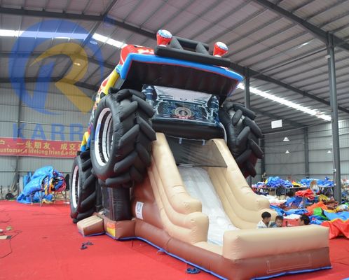 0.55mm PVC φουσκωτό Slide Jumping Toy Στυλ για εξωτερικό κάστρο Παιχνίδι στο πάρκο διασκέδασης