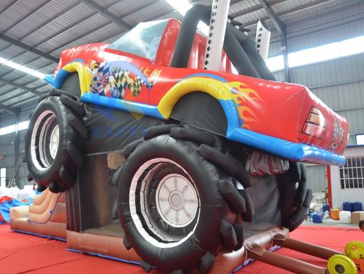 0.55mm PVC φουσκωτό Slide Jumping Toy Στυλ για εξωτερικό κάστρο Παιχνίδι στο πάρκο διασκέδασης