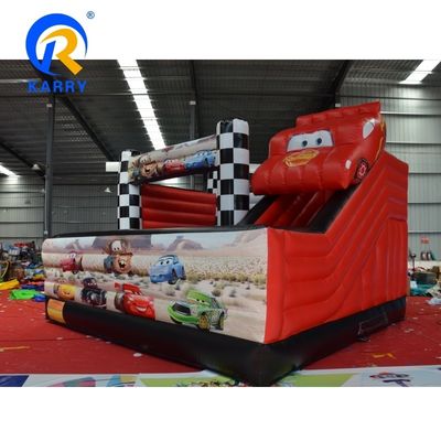 Προσαρμοσμένο λογότυπο Αποδεκτό Bouncy Castle Slide για εξοπλισμό εμπορικού κέντρου και παιδικά παιχνίδια στο εξωτερικό
