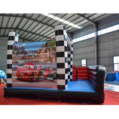 Προσαρμοσμένο λογότυπο Αποδεκτό Bouncy Castle Slide για εξοπλισμό εμπορικού κέντρου και παιδικά παιχνίδια στο εξωτερικό