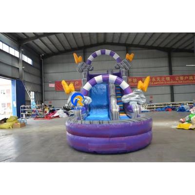 Εταιρική αεροαναπνευστήρα τύπου CE Commercial Inflatable Shark Water Slide
