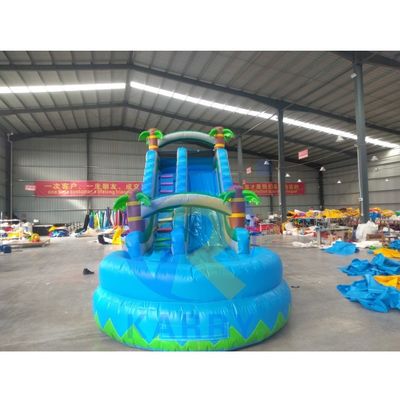 Μέγιστη χωρητικότητα άνω των 500kg Πνευματώδης εμπορική ποιότητα μπλε υδατοκάτερος για υπαίθρια διασκέδαση