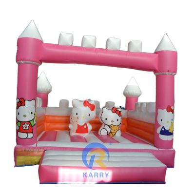 Παραδοσιακό Kitty Castle Bounce House CE Standard Air Blower και αξεσουάρ περιλαμβάνονται
