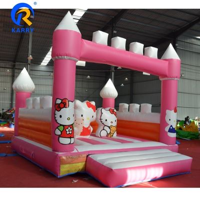 Παραδοσιακό Kitty Castle Bounce House CE Standard Air Blower και αξεσουάρ περιλαμβάνονται