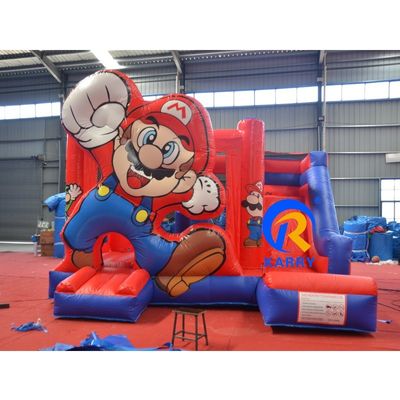 Παιδικά Πλατόπεδα Marvel Comic Πηδούχοι Κάστρα PVC Yard Πηδούχοι Οίκος με Σλάιντ