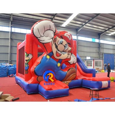 Παιδικά Πλατόπεδα Marvel Comic Πηδούχοι Κάστρα PVC Yard Πηδούχοι Οίκος με Σλάιντ