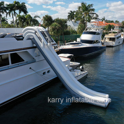 Εντός και εκτός χώρου φουσκωτό παιχνίδι υδάτινο διαδρόμιο με πισίνα Το απόλυτο νεροπαιχνίδι για γιοτ