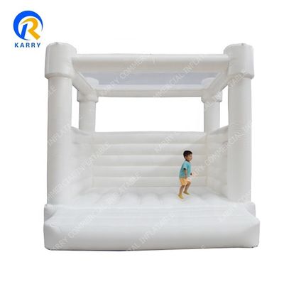 14 χρόνια πάνω 4x4m Παιδί Bounce House με μπάλα πισίνα Μίνι φουσκωτό Bouncy Castle