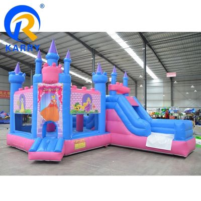 Πριγκίπισσα Πάρτι Κάστρο Jumper φουσκωτό Moonwalk Bouncer για ενεργό ψυχαγωγία