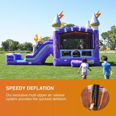 Συμπεριλαμβάνονται κιτ επισκευής Thunder Water Slide και Purple Bounce House για εύκολη συντήρηση