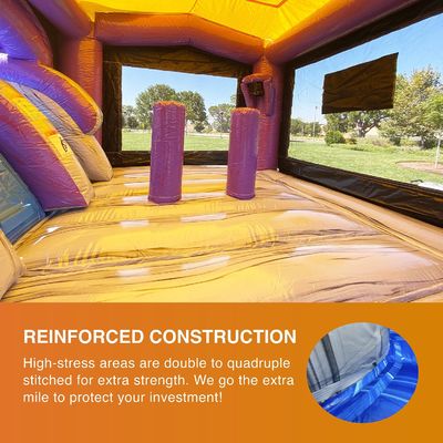 Συμπεριλαμβάνονται κιτ επισκευής Thunder Water Slide και Purple Bounce House για εύκολη συντήρηση