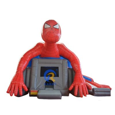 14 Χρόνια μέχρι Spiderman φουσκωτός bouncer πηδώντας κάστρο με υδρόρρευση
