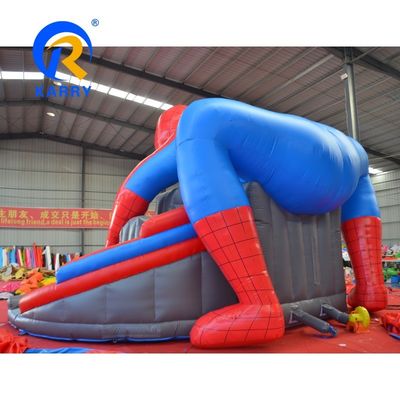 14 Χρόνια μέχρι Spiderman φουσκωτός bouncer πηδώντας κάστρο με υδρόρρευση