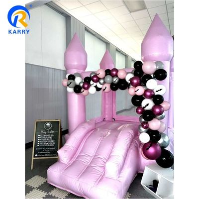 Γυναίκες Unisex φορητό Custom Wedding Ροζ φουσκωτό Bounce Castle Toddler Bouncer