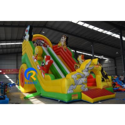 Νερό Σπίτι Κήπος Μίνι Αναπήδηση PVC Mario Ανεξάρτητη πισίνα Χαρακτηριστικό καρτούν Πνευματώσιμο Πανέκτιο Σπίτι με διαδρόμιο