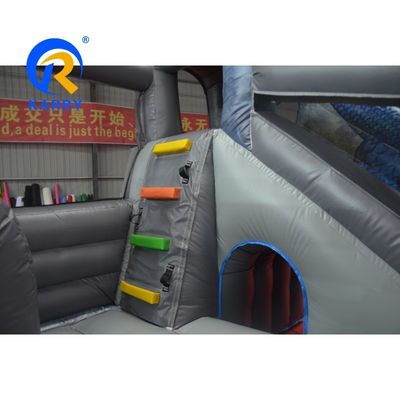 Unisex Custom Colorful PVC Inflatable Bouncy Castle with Slide Μεγάλο σχέδιο δράκου
