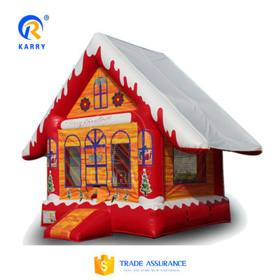 Πάρκο διασκέδασης Unisex Toy Castle Εμπορικό φουσκωτό αναπηρικό σπίτι με διαδρόμιο και νερό