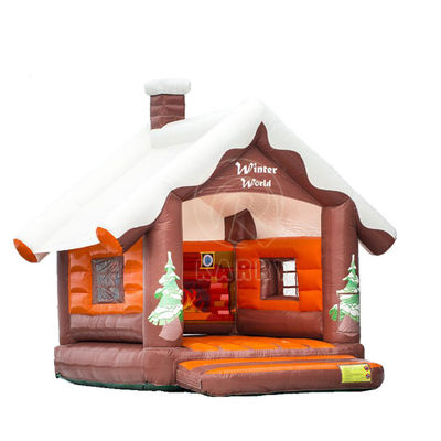 Πάρκο διασκέδασης Unisex Toy Castle Εμπορικό φουσκωτό αναπηρικό σπίτι με διαδρόμιο και νερό