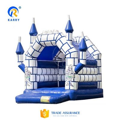Ενηλίκιος Bouncer PVC Παραδοσιακό Κάστρο Πυροβόλο διασκεδαστικό City Slide Jumping Bouncy Castle