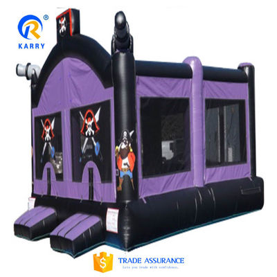 Ενηλίκιος Bouncer PVC Παραδοσιακό Κάστρο Πυροβόλο διασκεδαστικό City Slide Jumping Bouncy Castle