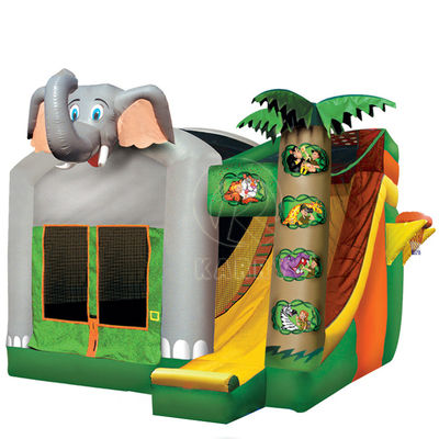 Προσαρμοσμένο Unisex Bouncy Castle Slide Combo εξοπλισμός διασκέδασης με κιτ επισκευής