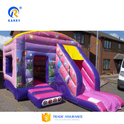Προσαρμοσμένο Unisex Bouncy Castle Slide Combo εξοπλισμός διασκέδασης με κιτ επισκευής
