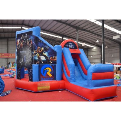 Παιδιά Υδάτινος Τζάμπερ Bouncer PORTABLE Ρομπότ Θέμα φουσκωτό Bounce House με Slide