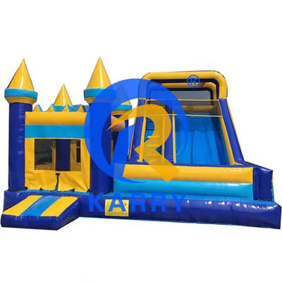 Εμπορικό φουσκωτό υδατικό διαδρόμιο Mini Castle Combo με κιτ επισκευής και εκδηλώσεις πάρτι