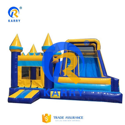 Εμπορικό φουσκωτό υδατικό διαδρόμιο Mini Castle Combo με κιτ επισκευής και εκδηλώσεις πάρτι