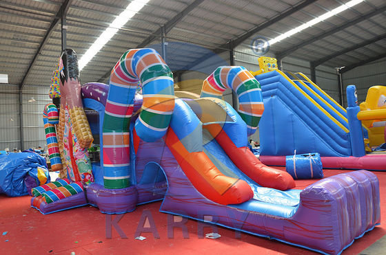 Κορίτσια Καραμέλα Σπίτι φουσκωτό Bounce House Ένα must-have για την επιχείρηση ενοικίασης πάρτι
