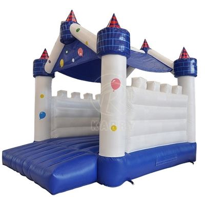 5x4m 18*16ft Blue Dinosaur Bouncy Castle Slide Combo με επαγγελματική υπηρεσία OEM
