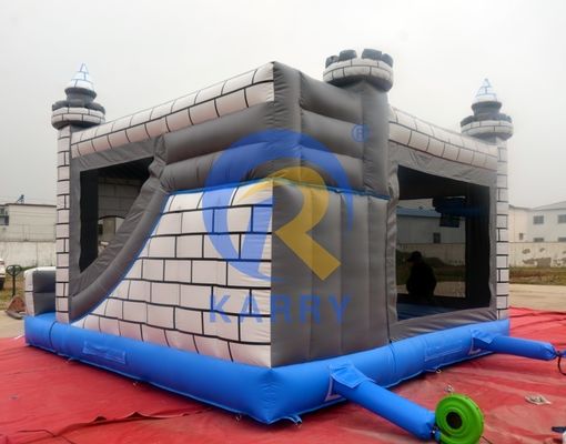 Dino Commercial Bouncy Inflatable Castle με κιβώτια επισκευής διαδρόμων και αξεσουάρ
