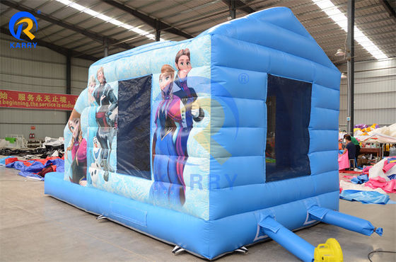 Τυποποιημένο CE Standard Inflatable Bouncer Slide Combo για πάρτι Frozen Theme Jumping Castle