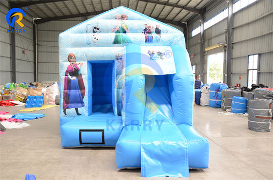 Τυποποιημένο CE Standard Inflatable Bouncer Slide Combo για πάρτι Frozen Theme Jumping Castle