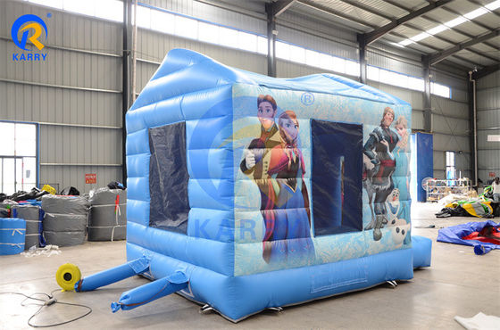 Τυποποιημένο CE Standard Inflatable Bouncer Slide Combo για πάρτι Frozen Theme Jumping Castle