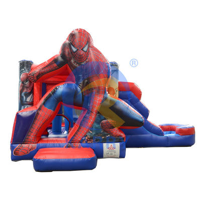 EN71/EN14960/CE Πιστοποιημένος αντηλιακός πύελος Spiderman με υδρατρείο και πισίνα
