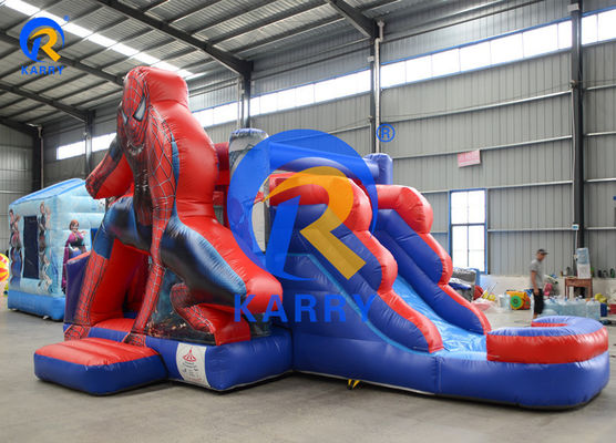 EN71/EN14960/CE Πιστοποιημένος αντηλιακός πύελος Spiderman με υδρατρείο και πισίνα