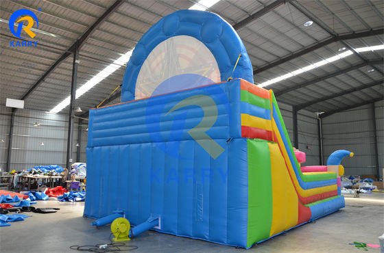 Προσαρμοσμένο χρώμα Unisex φουσκωτό τροχό Ferris Bouncy Castle Trampoline για εμπορικά