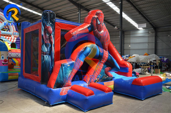 Εμπορικό φουσκωτό σπιτάκι Spiderman με υλικό PVC πιστοποιημένο EN14960