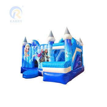 Το Jumping Castle Slide Combo Custom Frozen Θέμα Πνευματώδες Σπίτι για διασκέδαση