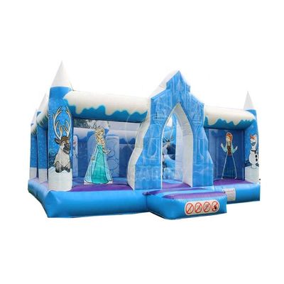 Το Jumping Castle Slide Combo Custom Frozen Θέμα Πνευματώδες Σπίτι για διασκέδαση