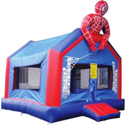 Πάρτι Unisex Διασκέδαση με τα πρότυπα CE Blower Spiderman Inflatable Bouncy House