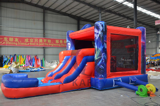 Unisex Commercial Inflatable Combo Castle Slide με CE αναπνευστήρα και εξαρτήματα επισκευής