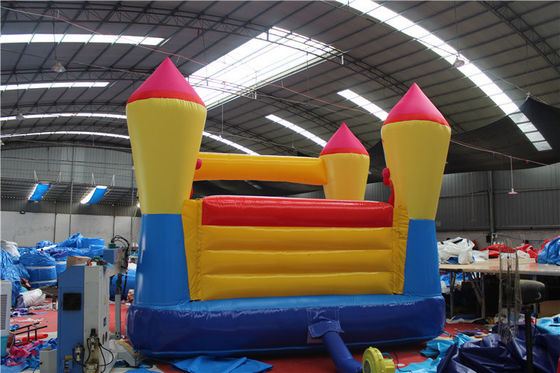 13x13ft PVC Tarpaulin Πάρτι ενοικίαση Εμπορικό φουσκωτό σπίτι άλμα με φουσκωτή