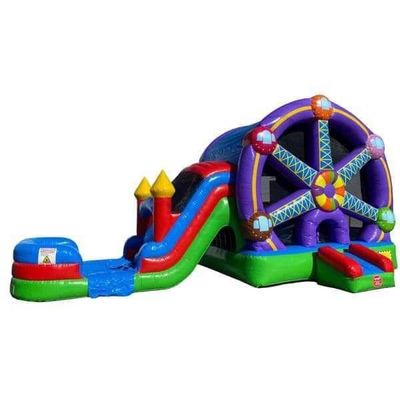 Κάστρο Slide Combo Inflatable Bouncy Castle για παιδιά και ενήλικες