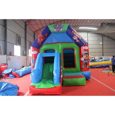 Διασκέδαση Bouncy Castle Slide Combo Κατασκευασμένο από 0,55mm PVC Tarpaulin και εμπορική ποιότητα