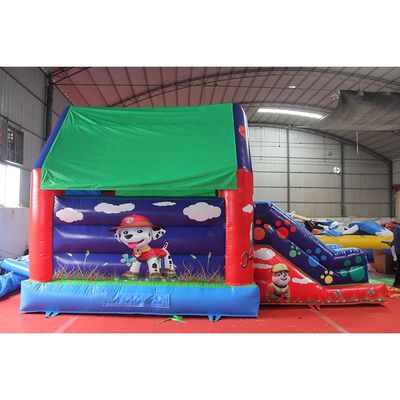Διασκέδαση Bouncy Castle Slide Combo Κατασκευασμένο από 0,55mm PVC Tarpaulin και εμπορική ποιότητα
