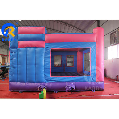 Πυροβόλο παγοδρόμιο κάστρου Combo Bouncy Jump Κάστρο Πυροδρόμιο πισίνα Commercial