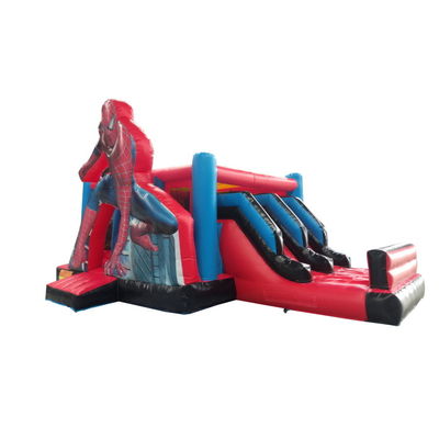 Χαρακτηριστικά PORTABLE φουσκωτός Spiderman Bouncer Combo για παιδιά ενοικίαση πάρτι