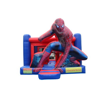 Χαρακτηριστικά PORTABLE φουσκωτός Spiderman Bouncer Combo για παιδιά ενοικίαση πάρτι